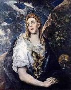 El Greco Mary Magdalen in Penitence oil painting artist